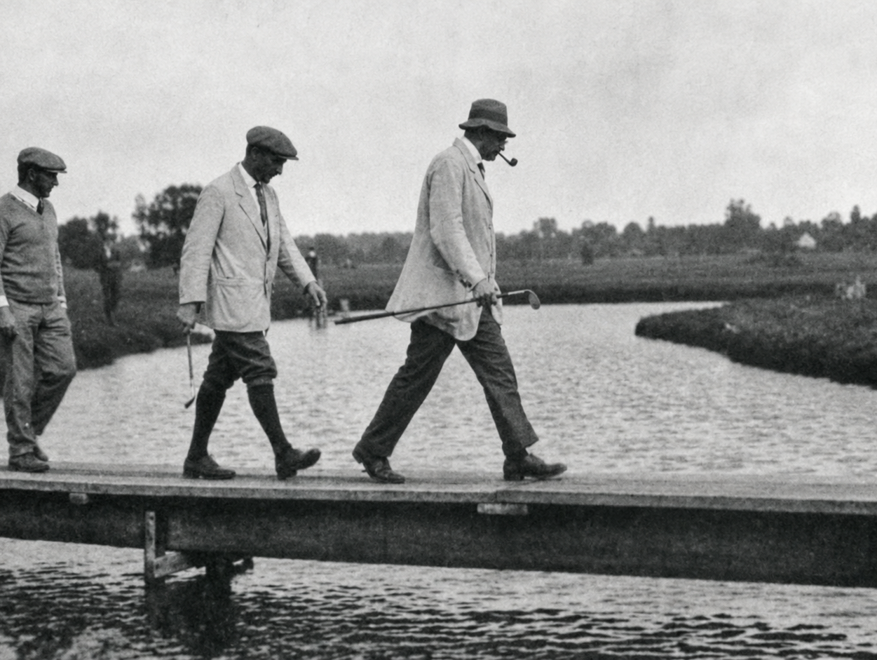 The story of a future king and his Hartt golf shoes