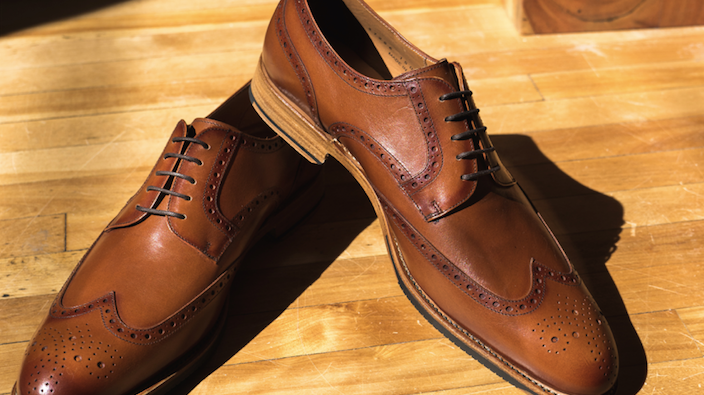 Goodyear welted dress shoes