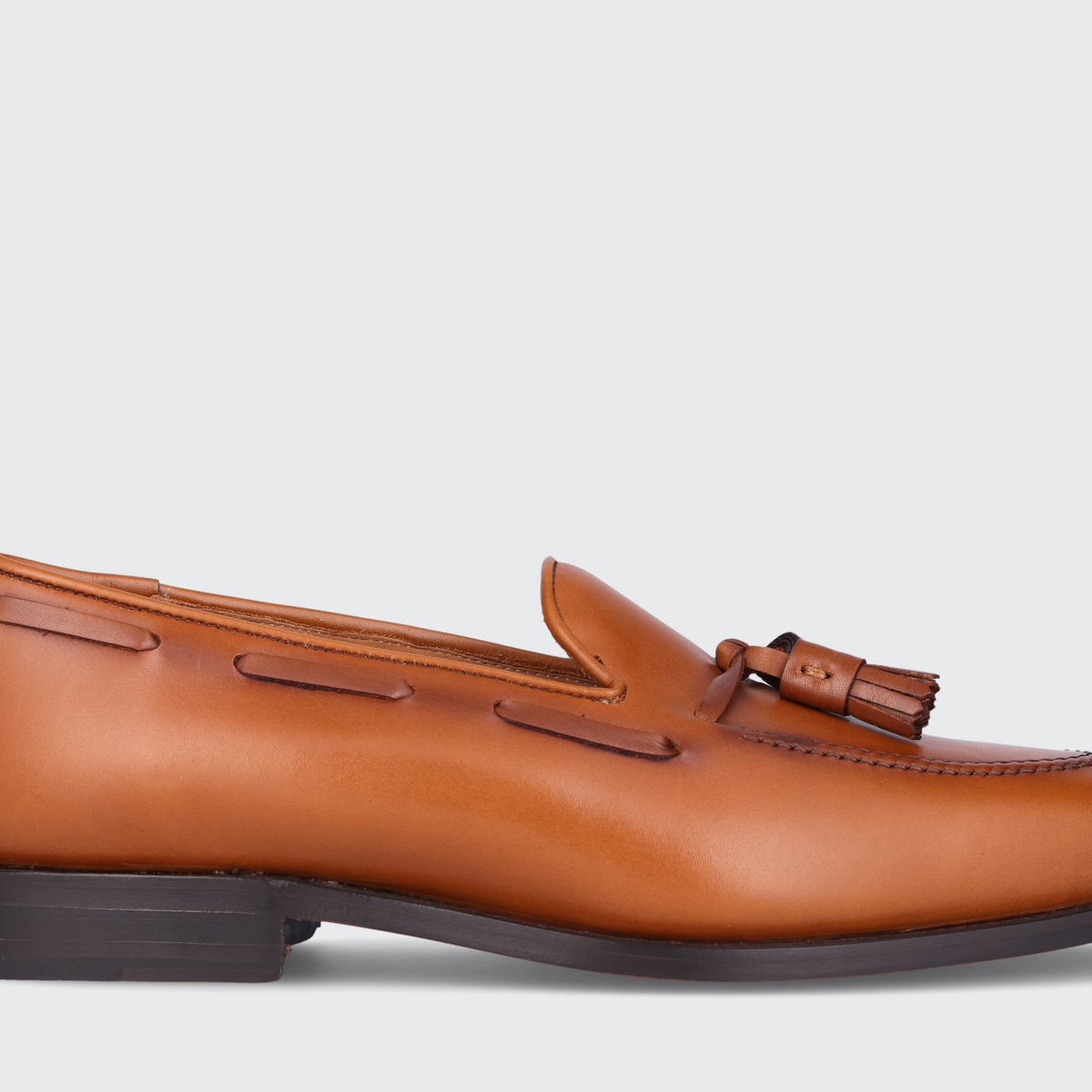 McKenna Tassel Loafer in Brown