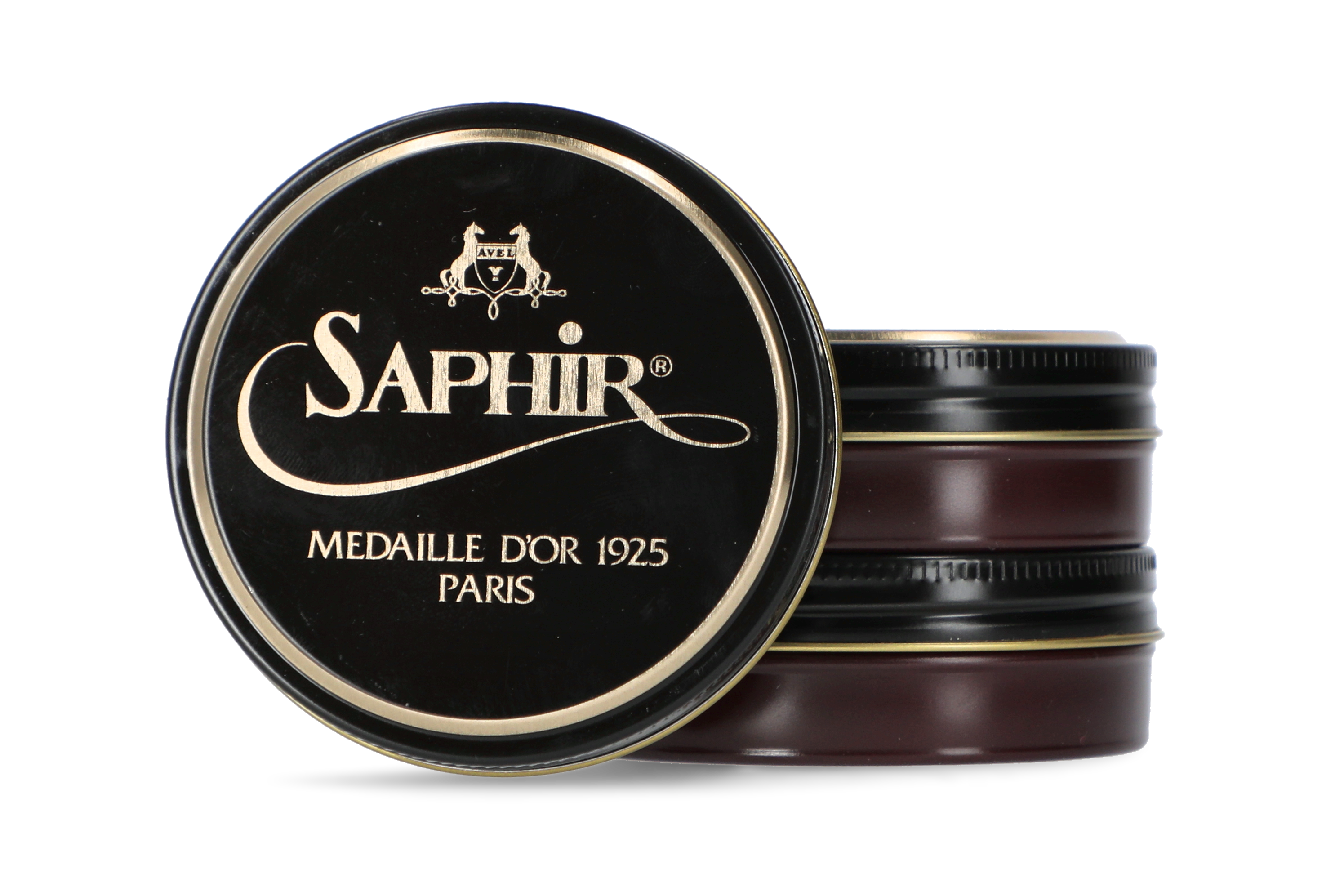 Saphir burgundy shoe polish