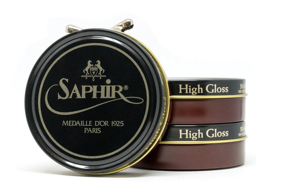 Saphir Mirror Gloss Wax Oxblood Leather Shoe And Boot Polish
