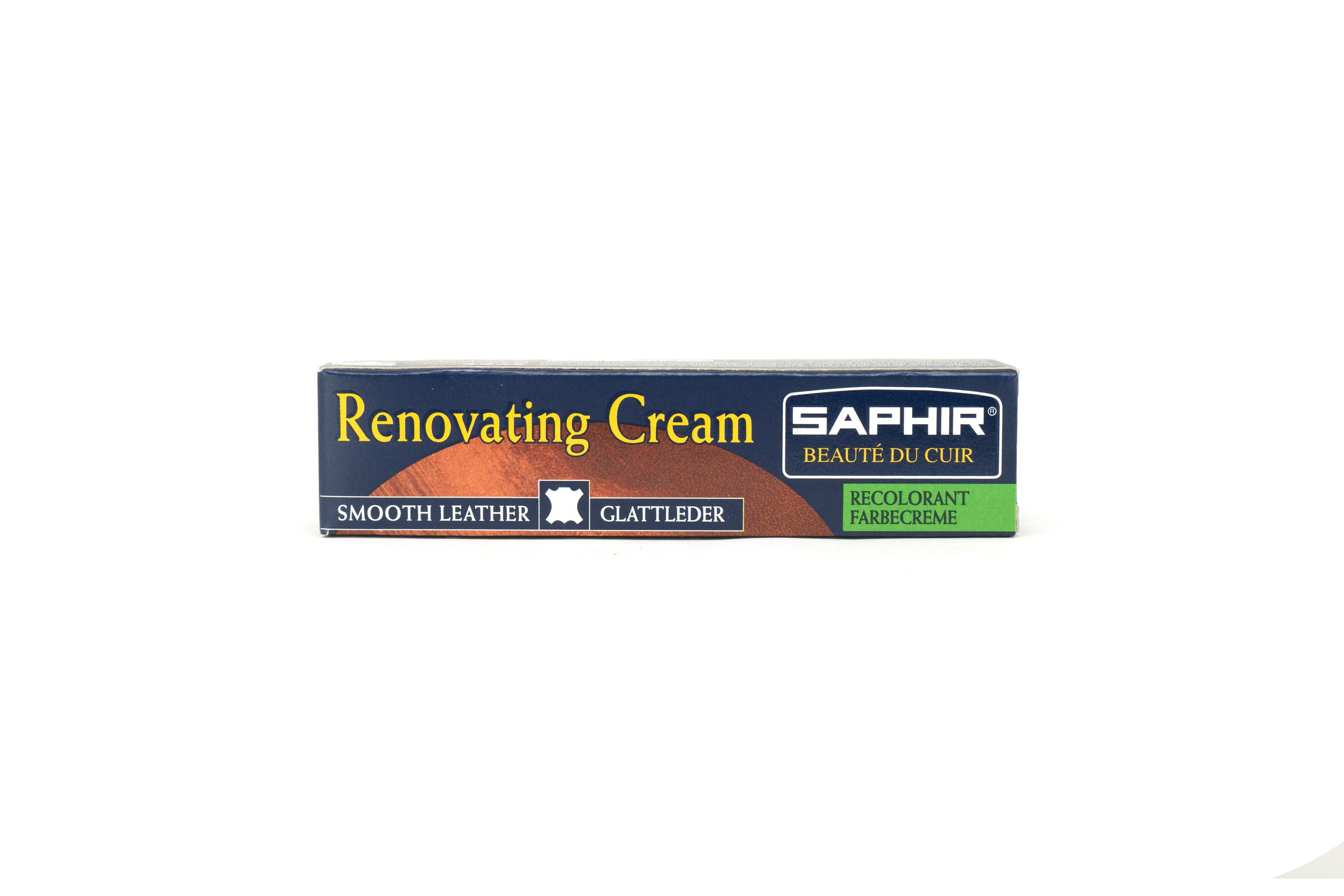 Saphir Renovating Black Leather Shoe Edges Repair Cream