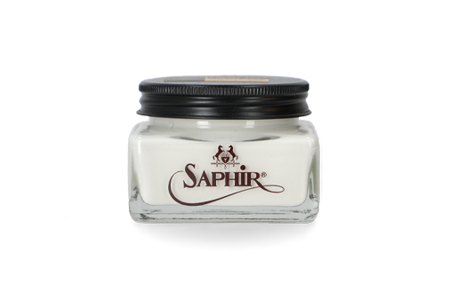 Saphir shoe cream white