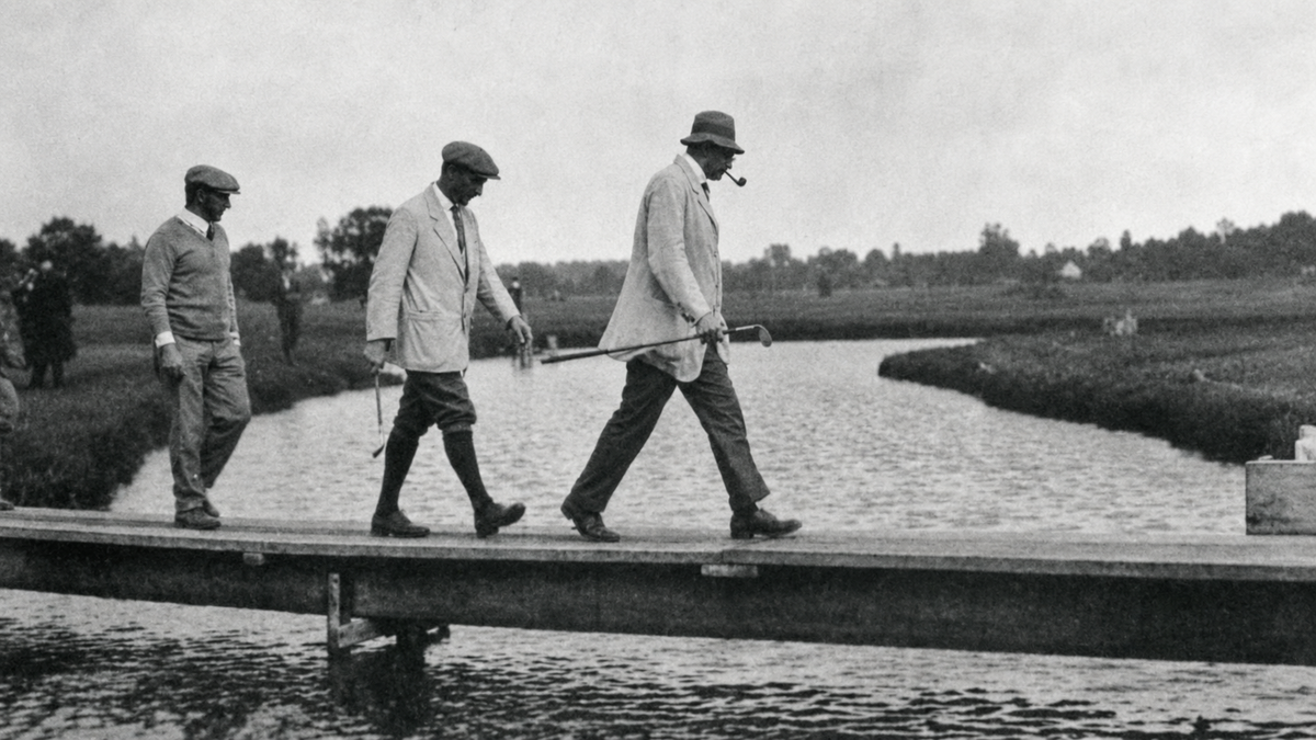 The story of a future king and his Hartt golf shoes
