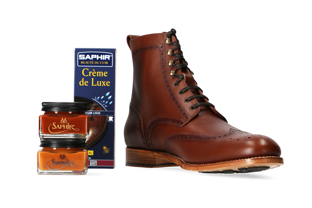Hartt Bedford boot with Saphir Creams