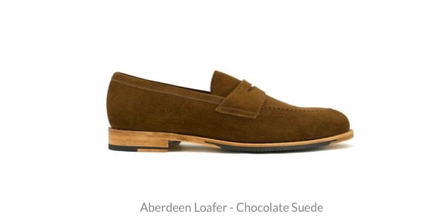 hartt brown suede loafers