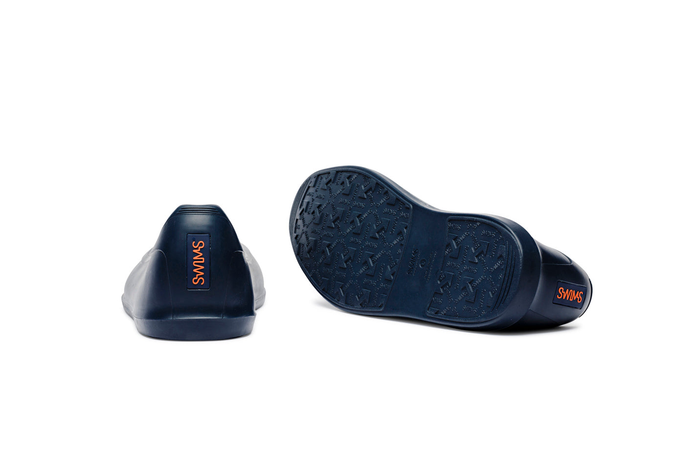 Swims rubber shoe galosh navy - sole