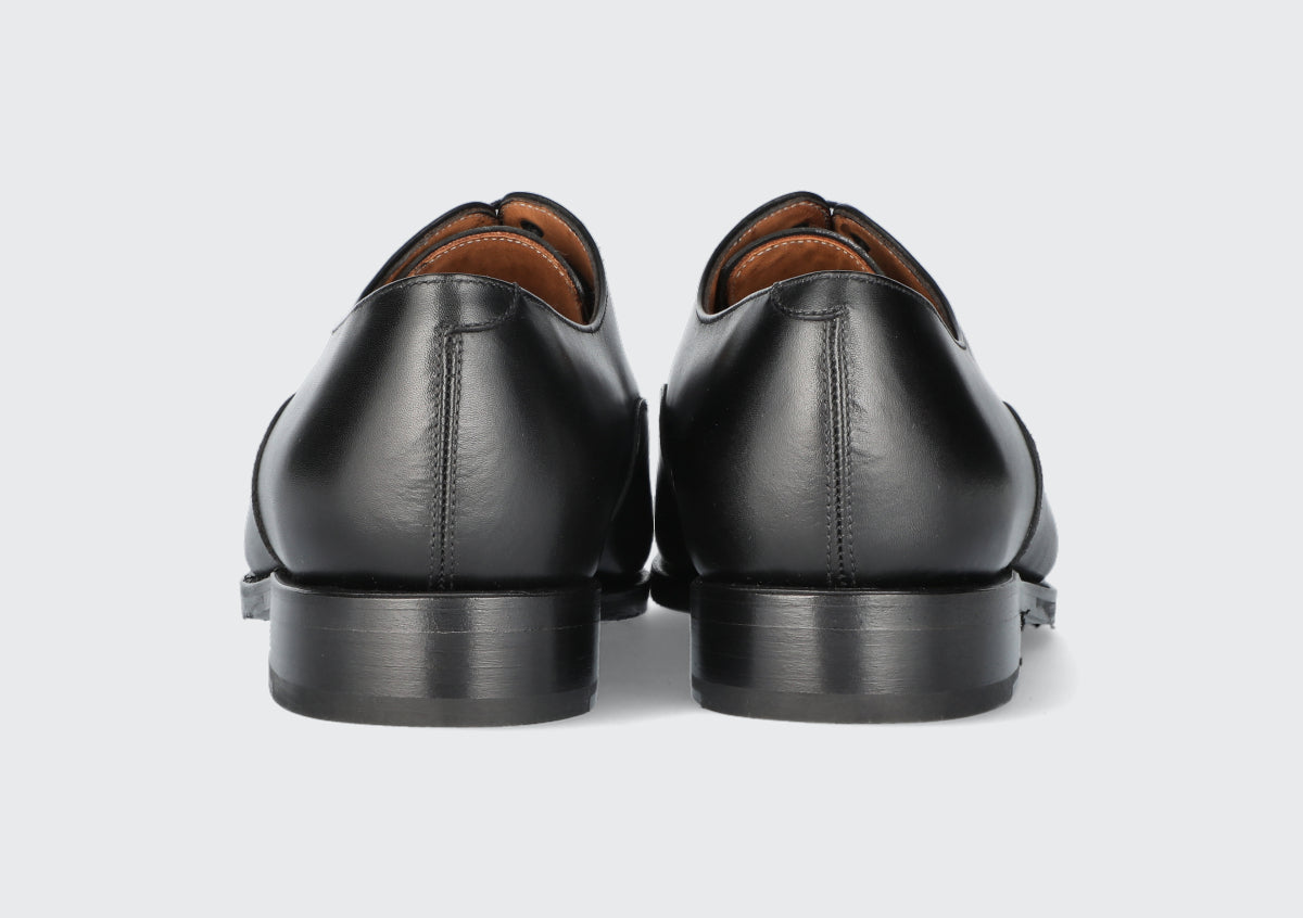 Oxford Dress Shoes - Men's Black Cap Toe Shoe – The Hartt Shoe Company