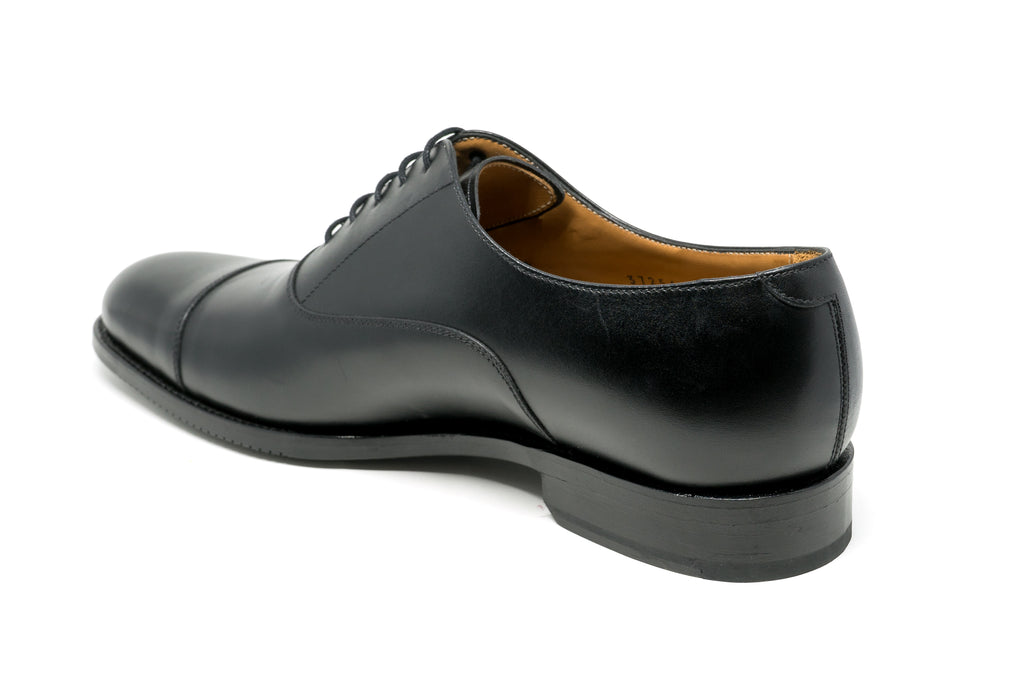 Men's Beaverbrook Oxford Wide Black Wide Canadian Dress Shoe factory second