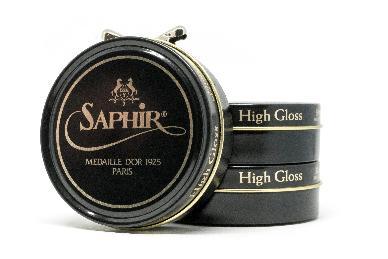 Dark Blue Saphir polish for Leather Shoe And Boot