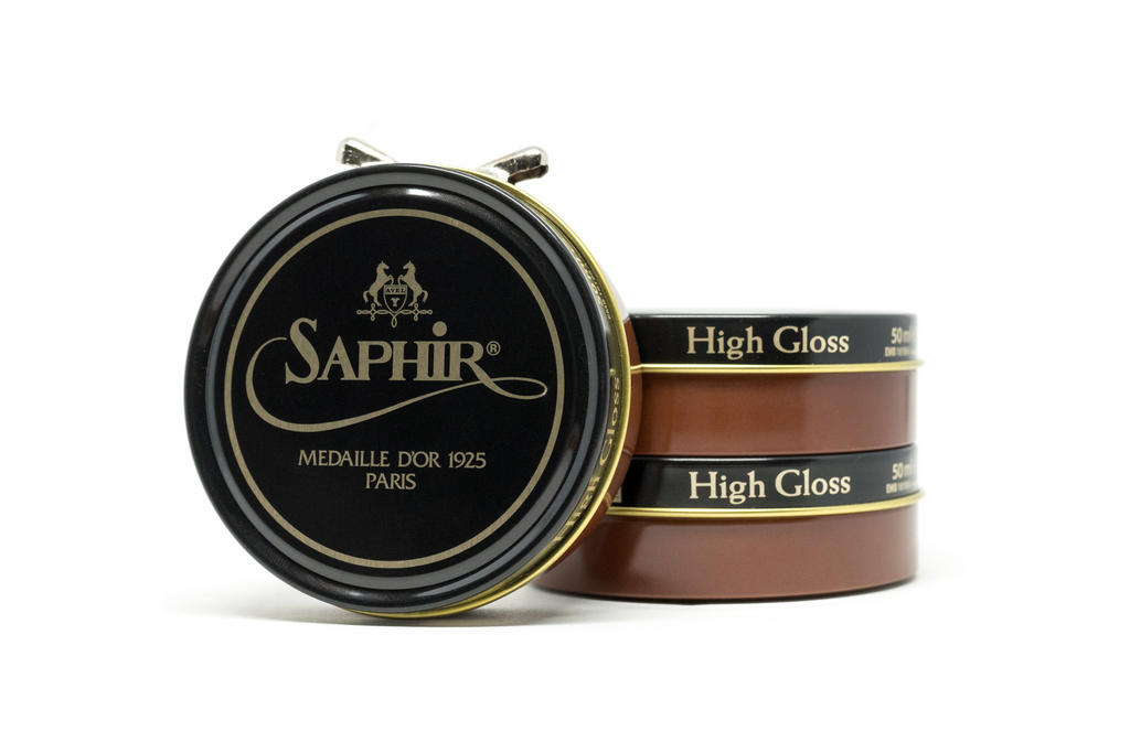 Saphir Pate De Luxe Wax Shoe Polish for Leather Shoes And Boots
