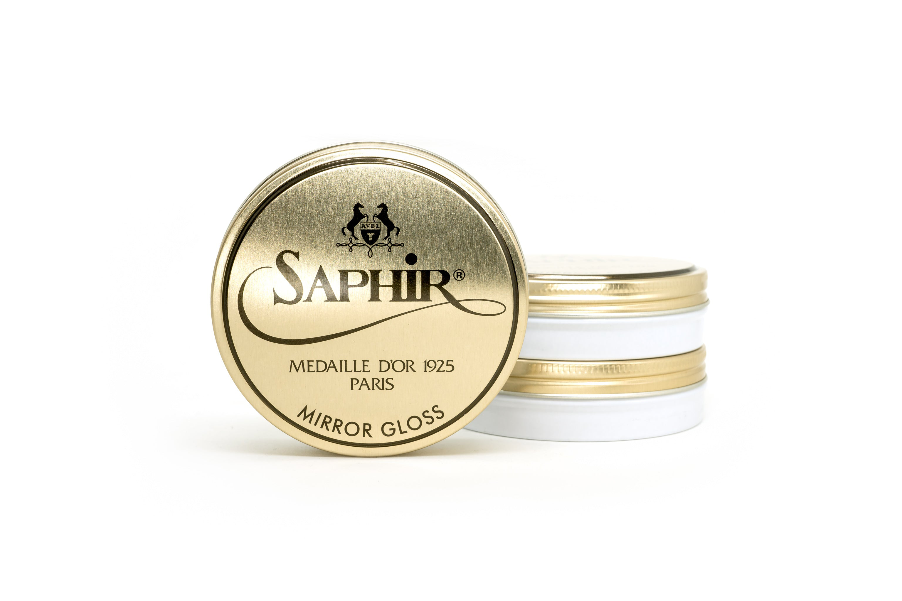 Saphir Pate de Luxe Wax Shoe Polish 100ml : Saphir Medaille D'OR : Saphir  Shoe Polish